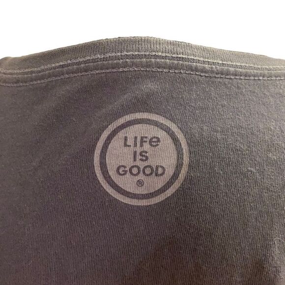 Life Is Good Women's American Flag Short Sleeve Crusher Tee Size M - Picture 9 of 13